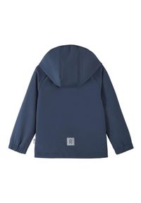 Kurtka przeciwwiatrowa dla dzieci Reima Vantti. Kolor: niebieski. Materiał: softshell. Styl: sportowy
