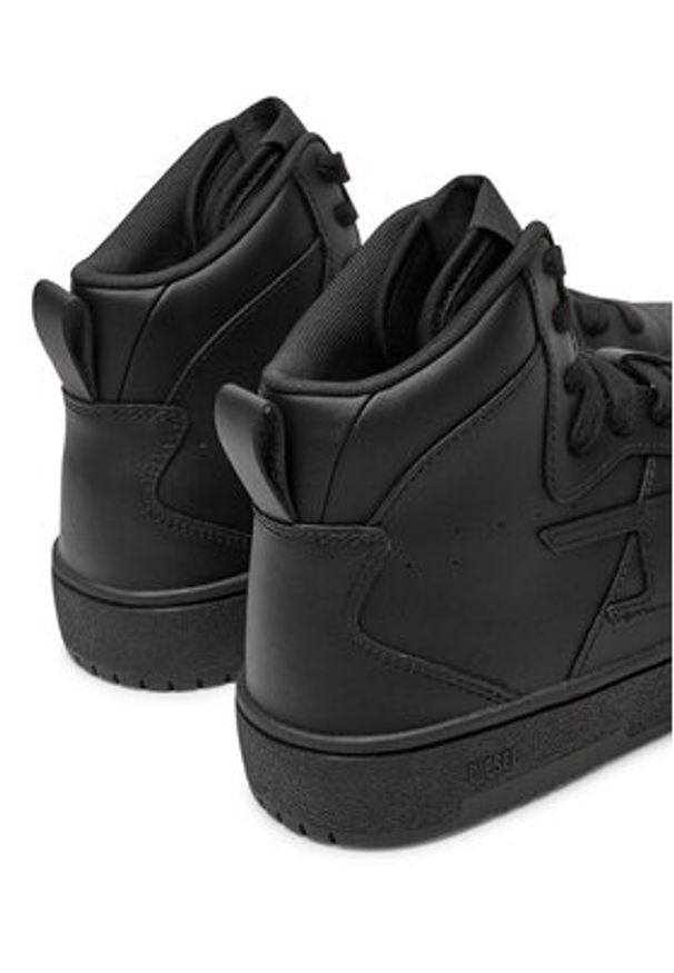 Diesel Sneakersy S-Ukiyo V2 Y03364 P5576 T8013 Czarny. Kolor: czarny. Materiał: skóra