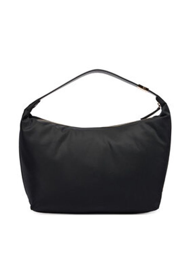 TOMMY HILFIGER - Tommy Hilfiger Torebka Th Go Hobo Nylon AW0AW18229 Czarny. Kolor: czarny