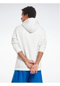 Reebok Bluza Identity Stacked Logo H54805 Biały Regular Fit. Kolor: biały. Materiał: bawełna #3