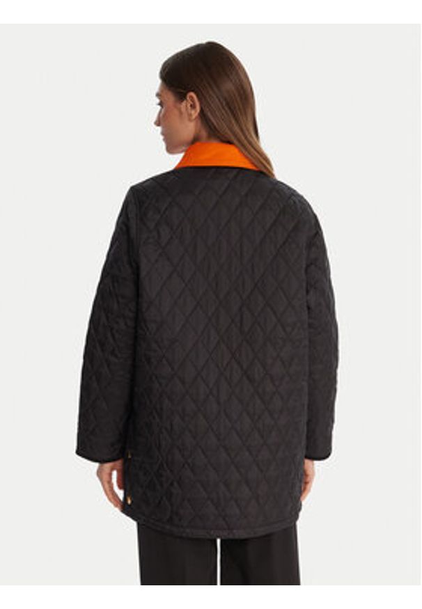 Barbour Kurtka przejściowa Liddesdale LQU1852BK12 Czarny Regular Fit. Kolor: czarny. Materiał: syntetyk