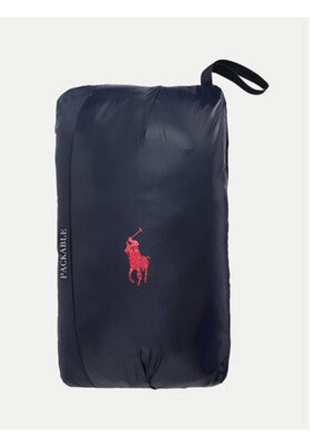Polo Ralph Lauren Kurtka przejściowa 710940238001 Granatowy Regular Fit. Typ kołnierza: polo. Kolor: niebieski. Materiał: syntetyk