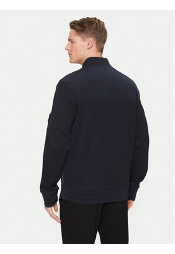 BOSS Kurtka bomber H-Skiles 59 50525007 Granatowy Regular Fit. Kolor: niebieski. Materiał: bawełna