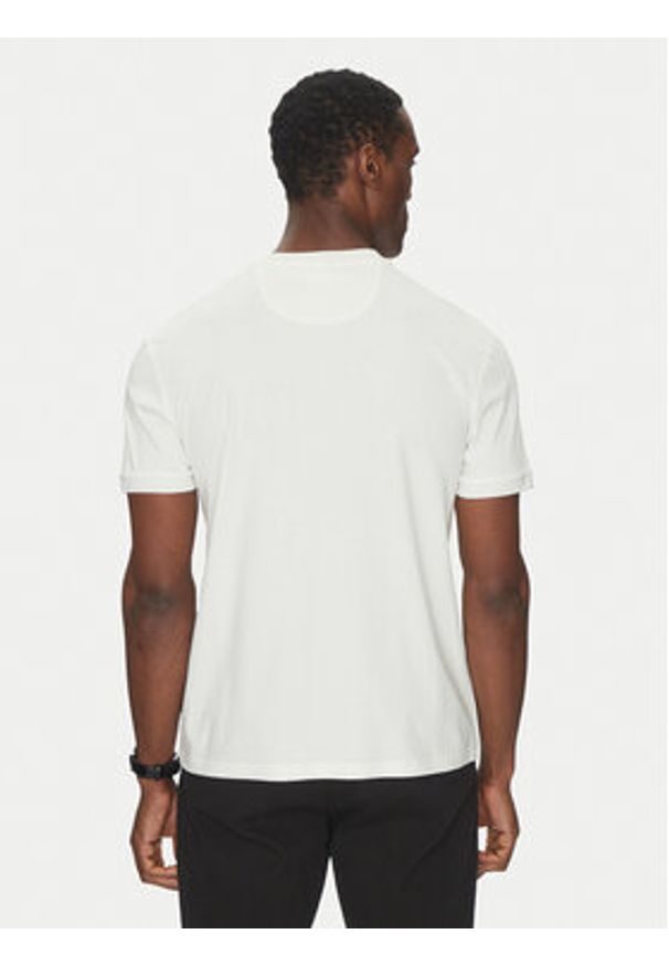 Marciano Guess T-Shirt 5GHI08 6323A Biały Regular Fit. Kolor: biały. Materiał: lyocell