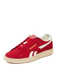 Reebok Sneakersy EO-CLUB C GROUNDS UK 100228139 Czerwony. Kolor: czerwony. Materiał: zamsz, skóra. Model: Reebok Club #7