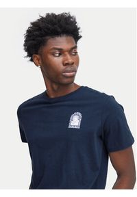 Blend T-Shirt 20716481 Granatowy Regular Fit. Kolor: niebieski. Materiał: bawełna #5