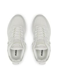 Guess Sneakersy Belluno Low FMTBEL ELE12 Biały. Kolor: biały. Materiał: skóra #5