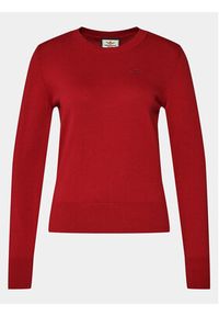 Aeronautica Militare Sweter 241MA1488DL506 Czerwony Regular Fit. Kolor: czerwony. Materiał: bawełna #4