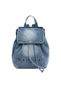 Desigual Plecak 26SAKD07 Niebieski. Kolor: niebieski. Materiał: materiał #5