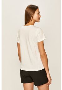 Champion - T-shirt 112195. Okazja: na co dzień. Kolor: biały. Materiał: dzianina. Styl: casual #2