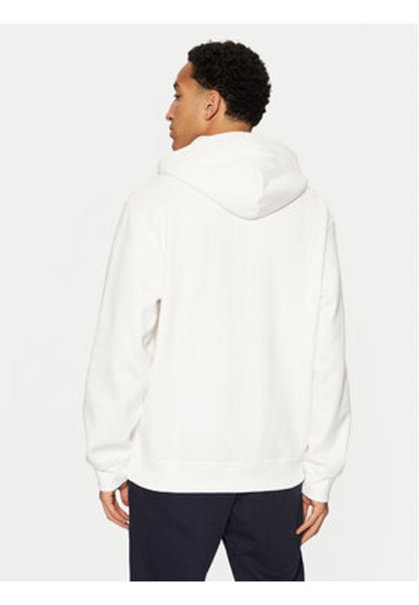 Champion Bluza 220271 Biały Relaxed Fit. Kolor: biały. Materiał: syntetyk, bawełna