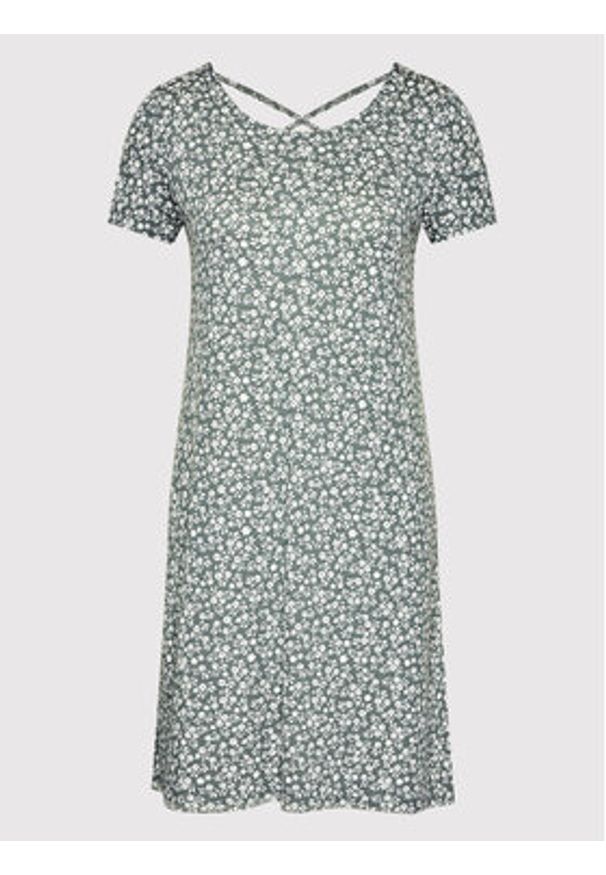 only - ONLY Sukienka letnia Bera 15131237 Zielony Regular Fit. Kolor: zielony. Materiał: wiskoza. Sezon: lato