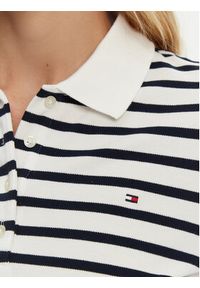 TOMMY HILFIGER - Tommy Hilfiger Polo 1985 WW0WW43224 Granatowy Regular Fit. Typ kołnierza: polo. Kolor: niebieski. Materiał: bawełna