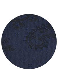 Krawat Męski - Angelo di Monti - Ciemnoniebieski, Motyw Kwiatowy. Kolor: niebieski. Materiał: tkanina. Wzór: kwiaty. Styl: elegancki, wizytowy #5