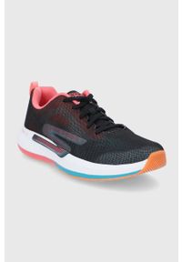 skechers - Skechers buty Go Run Pulse kolor czarny. Nosek buta: okrągły. Zapięcie: sznurówki. Kolor: czarny. Materiał: guma. Sport: bieganie #3