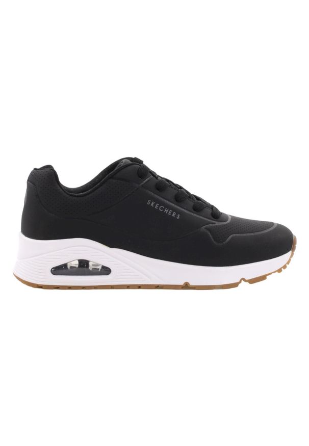skechers - Buty na co dzień damskie SKECHERS UNO STAND ON AIR eko skóra. Okazja: na co dzień. Kolor: wielokolorowy. Materiał: skóra. Model: Skechers Sport. Sport: turystyka piesza