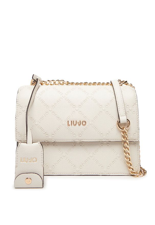 Liu Jo Torebka Ecs M Crossbody AF5055 E0538 Écru. Materiał: skórzane