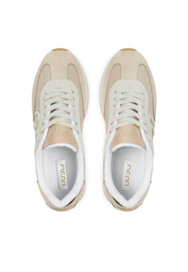 Liu Jo Sneakersy Dreamy 02 BF4037 PX525 Beżowy. Kolor: beżowy. Materiał: materiał