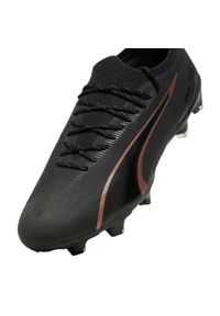 Buty piłkarskie Puma Ultra Ultimate FG/AG M 107744 02 czarne. Kolor: czarny. Materiał: materiał. Szerokość cholewki: normalna. Sport: piłka nożna #3