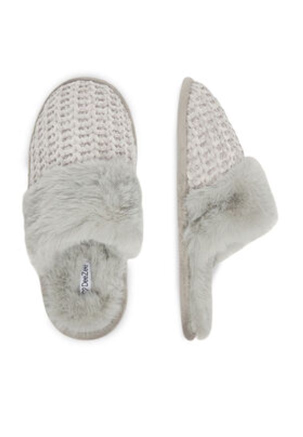 DeeZee Kapcie HHS-22LP-921 Szary. Kolor: szary. Materiał: materiał