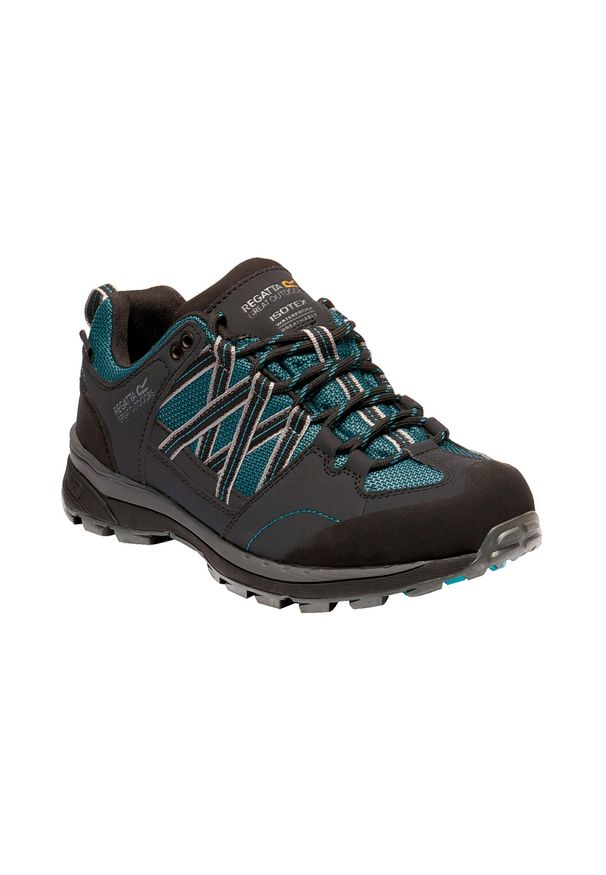 Buty trekkingowe damskie Samaris Low II Regatta. Kolor: wielokolorowy, niebieski, czarny. Materiał: guma, poliester