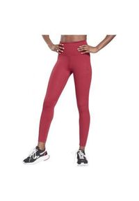 Legginsy Reebok TS Lux Perform Perf, Kobiety. Kolor: czerwony. Materiał: materiał, nylon