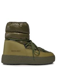 Moon Boot Śniegowce Mtrack Low Nylon Wp 24401300003 Khaki. Kolor: brązowy. Materiał: nylon #1