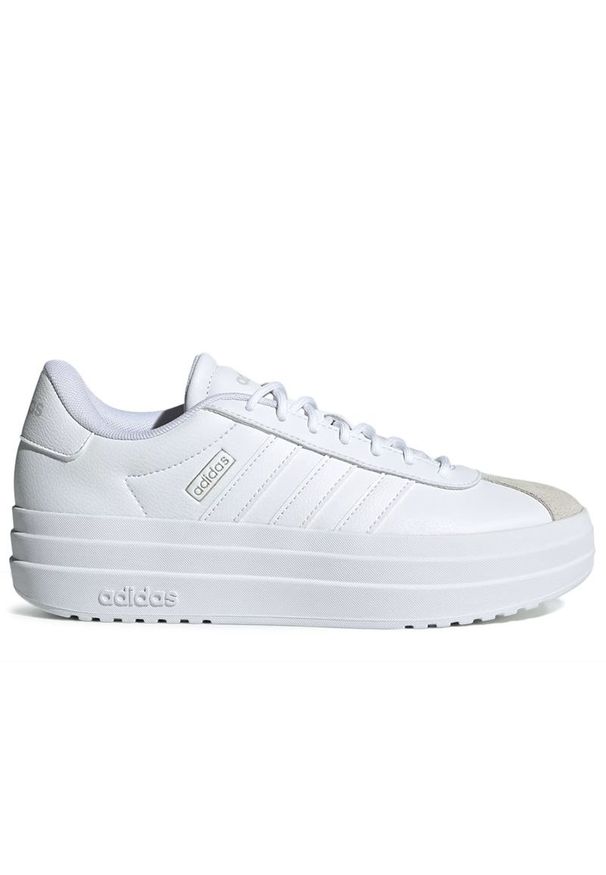Adidas - Buty adidas Sportswear VL Court Bold IH3082 - białe. Kolor: biały. Materiał: materiał, syntetyk, guma. Szerokość cholewki: normalna. Wzór: aplikacja. Obcas: na platformie