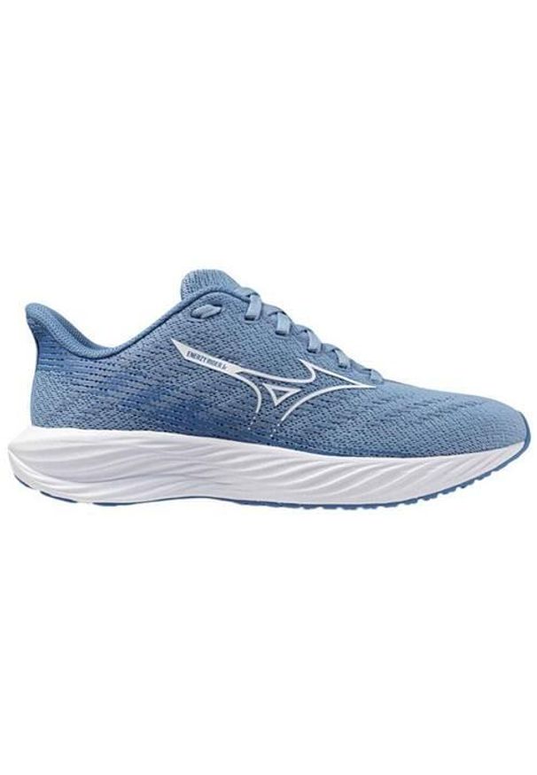 Buty do biegania damskie Mizuno Enerzy Rider Jr. Zapięcie: sznurówki. Kolor: niebieski. Materiał: guma, tkanina. Szerokość cholewki: normalna. Sport: bieganie