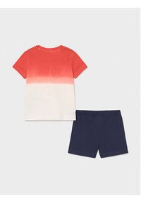 Mayoral Komplet t-shirt i szorty sportowe 1669 Kolorowy Regular Fit. Materiał: bawełna. Wzór: kolorowy #2