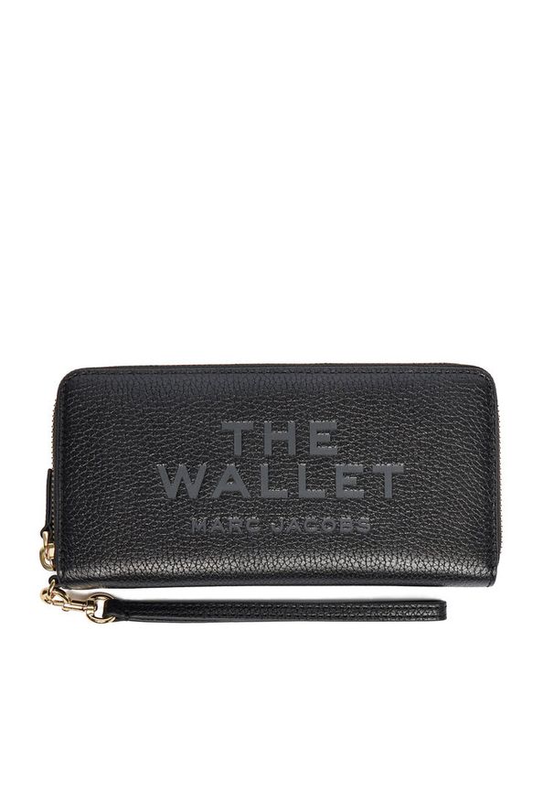MARC JACOBS - Portfel Marc Jacobs. Kolor: czarny