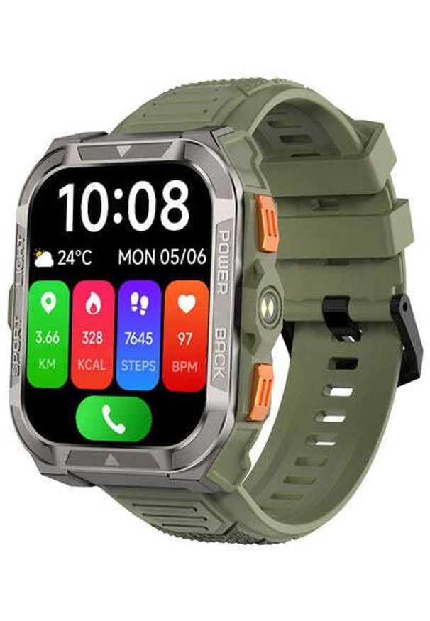 Smartwatch Blackview SMARTWATCH W80 PRO/GREEN W80PROGREEN BLACKVIEW. Rodzaj zegarka: smartwatch
