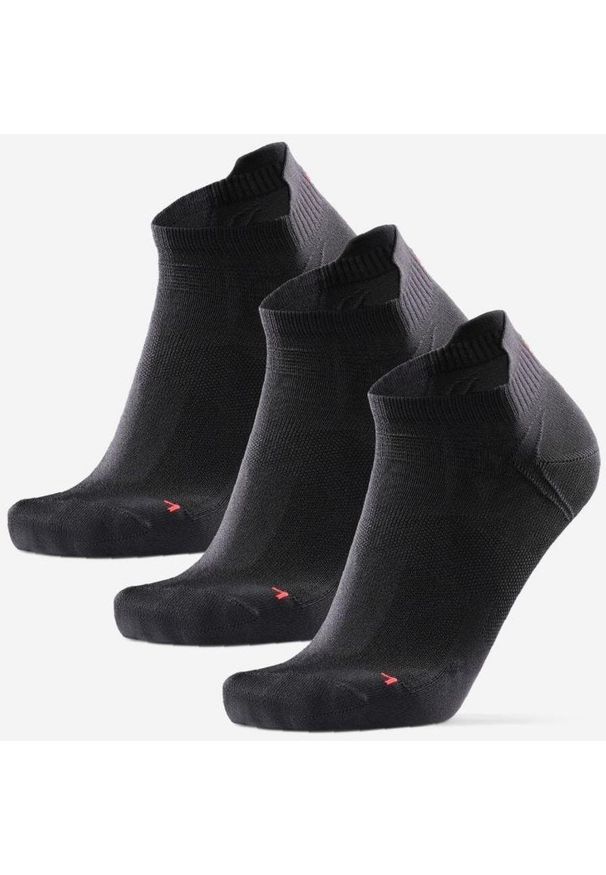 ZEAGLE - Danish Low Cut Running Socks - 3-Pack Czarne 35-38. Kolor: czarny. Materiał: poliester, elastan, poliamid