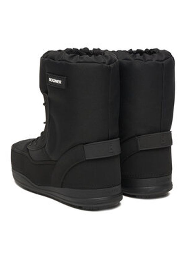 Bogner Śniegowce Laax 9 32547544 Czarny. Kolor: czarny. Materiał: skóra