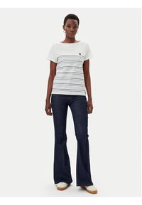 Tom Tailor T-Shirt 1045544 Biały Regular Fit. Kolor: biały. Materiał: bawełna #3