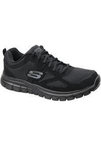 skechers - Buty do chodzenia męskie, Skechers Burns. Zapięcie: sznurówki. Kolor: czarny, wielokolorowy. Materiał: syntetyk, tkanina, materiał. Szerokość cholewki: normalna. Sport: turystyka piesza