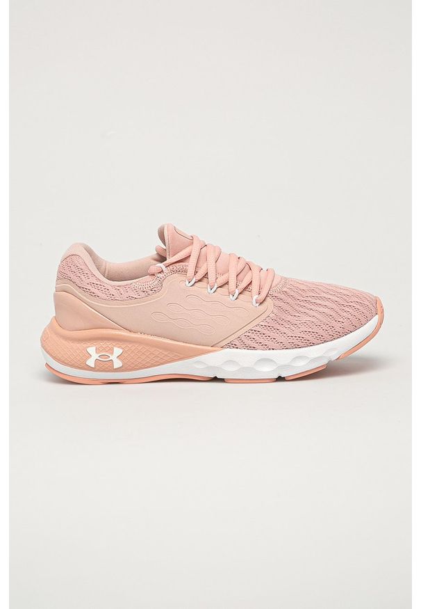 Under Armour - Buty Charged Vantage. Nosek buta: okrągły. Zapięcie: sznurówki. Kolor: różowy. Materiał: guma. Sport: bieganie