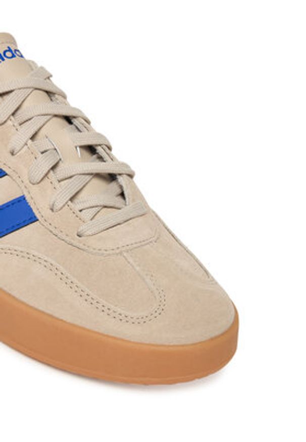 Adidas - adidas Sneakersy Barreda JR1327 Beżowy. Kolor: beżowy. Materiał: skóra, zamsz