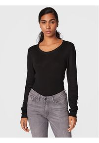 ICHI Sweter Mafa 20102553 Czarny Slim Fit. Kolor: czarny. Materiał: wiskoza #1