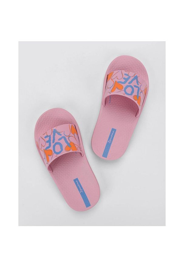 Klapki dziecięce Ipanema Urban VI Slide Kids. Kolor: różowy