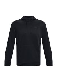 Bluza fitness męska Under Armour Armour Fleece Hoodie. Kolor: czarny. Sport: fitness