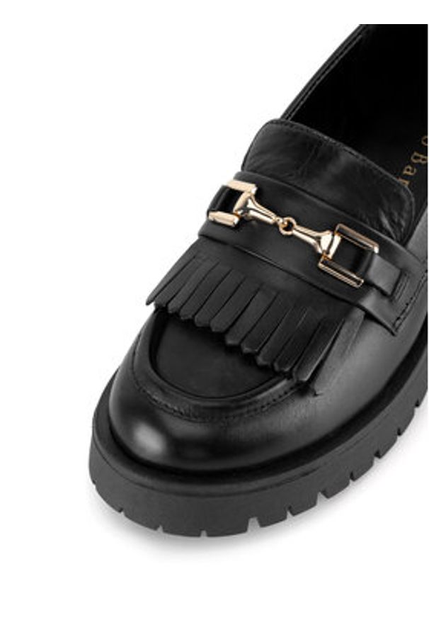 Sergio Bardi Mokasyny ARC-E1091-02SB Czarny. Kolor: czarny. Materiał: skóra