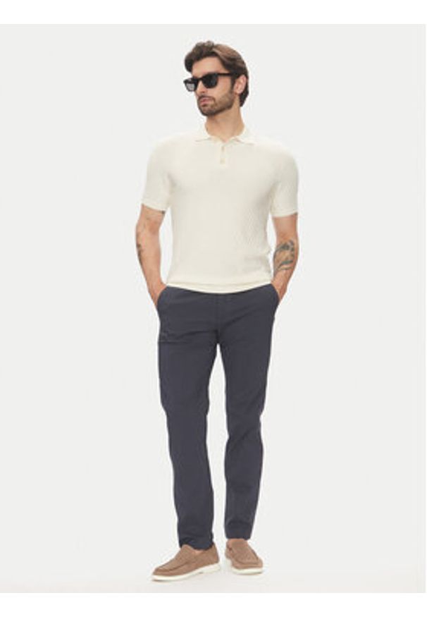 Pierre Cardin Polo C5 51314.5094 Szary Slim Fit. Typ kołnierza: polo. Kolor: szary. Materiał: wiskoza