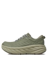 HOKA - Hoka Sneakersy Bondi Sr 1110520 Khaki. Kolor: brązowy. Materiał: skóra #5