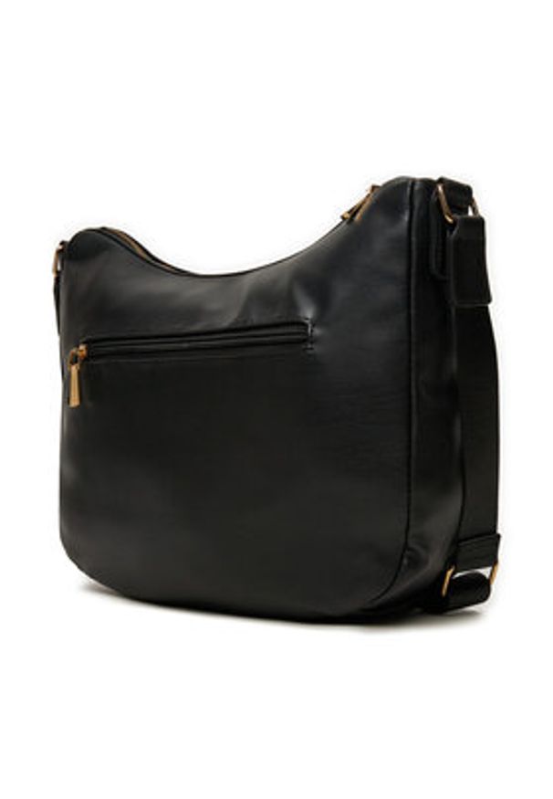 Monnari Torebka TORIMP0-24Z-BAG5590-K020D000-R00 Czarny. Kolor: czarny. Materiał: skórzane