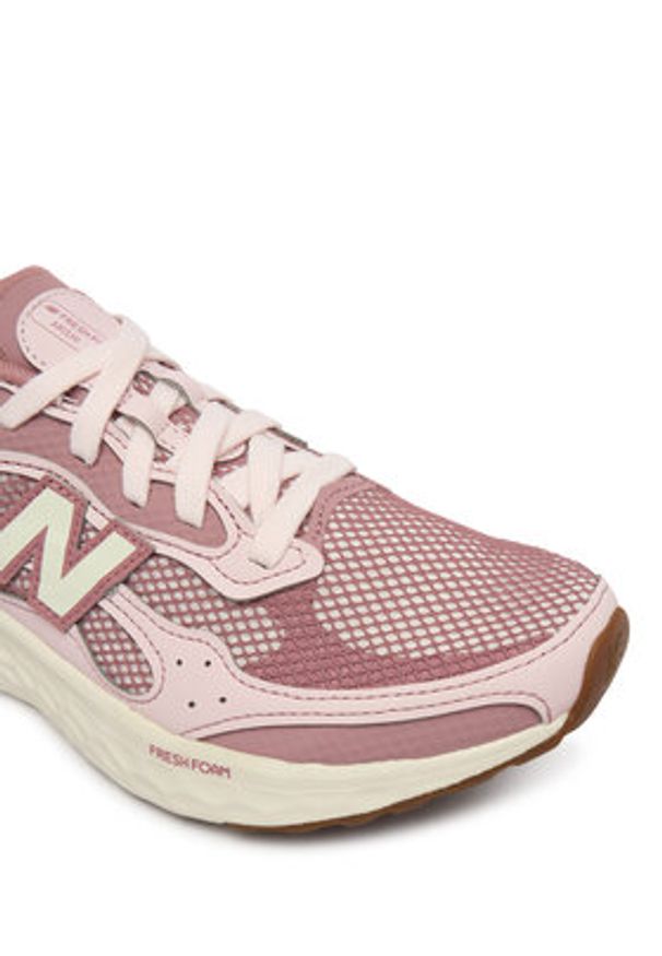 New Balance Sneakersy Fresh Foam Arishi V4 WARIS7AU Różowy. Kolor: różowy. Materiał: materiał