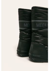 Moon Boot - Śniegowce High Nylon WP. Nosek buta: okrągły. Kolor: czarny. Materiał: nylon #3