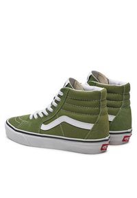 Vans Sneakersy SK8 Hi VN000CMXCIB1 Zielony. Kolor: zielony. Materiał: skóra. Model: Vans SK8