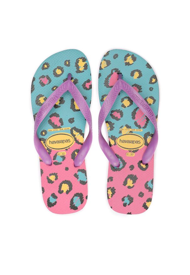 Japonki Havaianas. Wzór: kolorowy