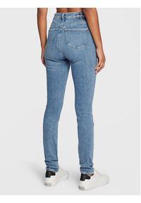 Calvin Klein Jeans Jeansy J20J220187 Niebieski Skinny Fit. Kolor: niebieski